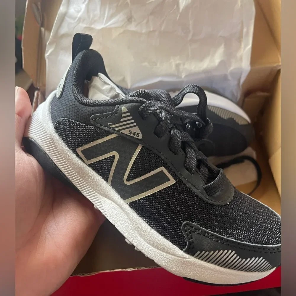 New Balance 545 V1 Lace Up Running Sneakers - Boy's Size 11 - PK545BO1 - New